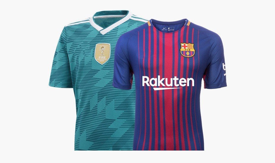 Camiseta del equipo, a un precio razonable